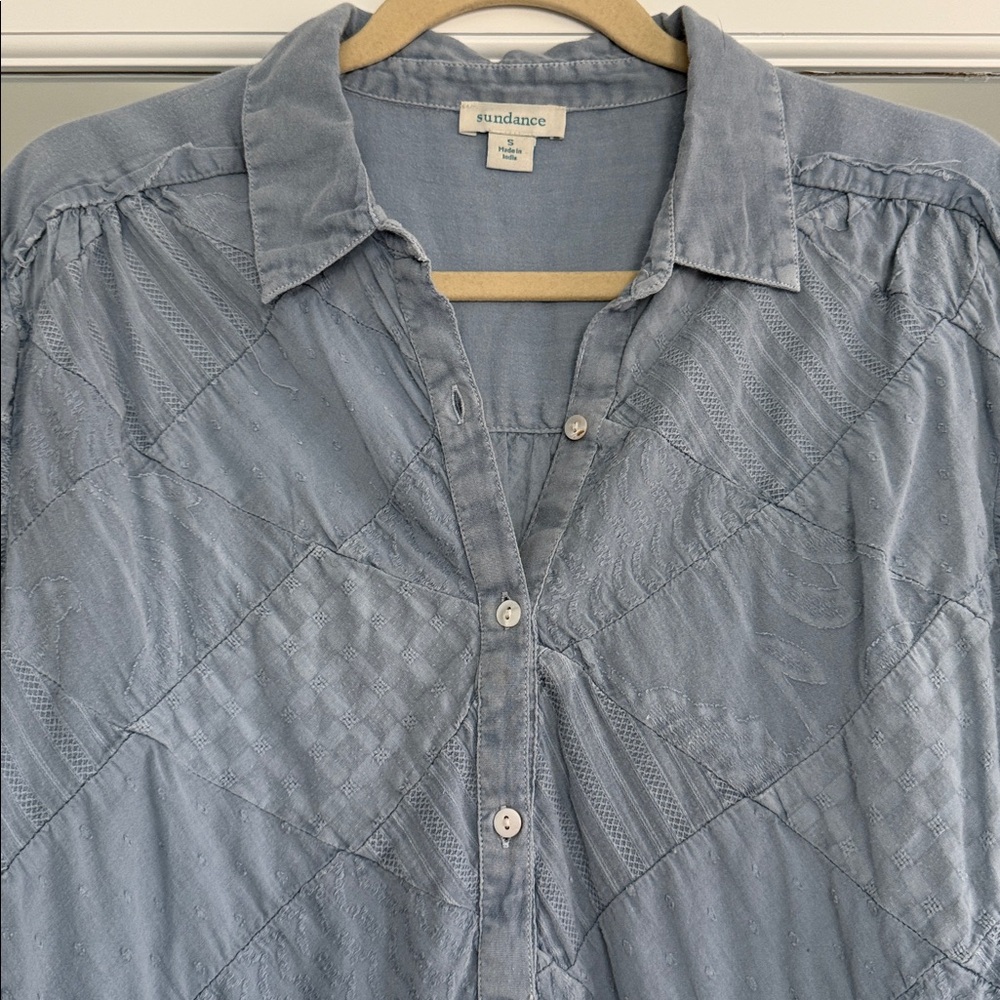 Sundance Patchwork Blouse, Small - image 2